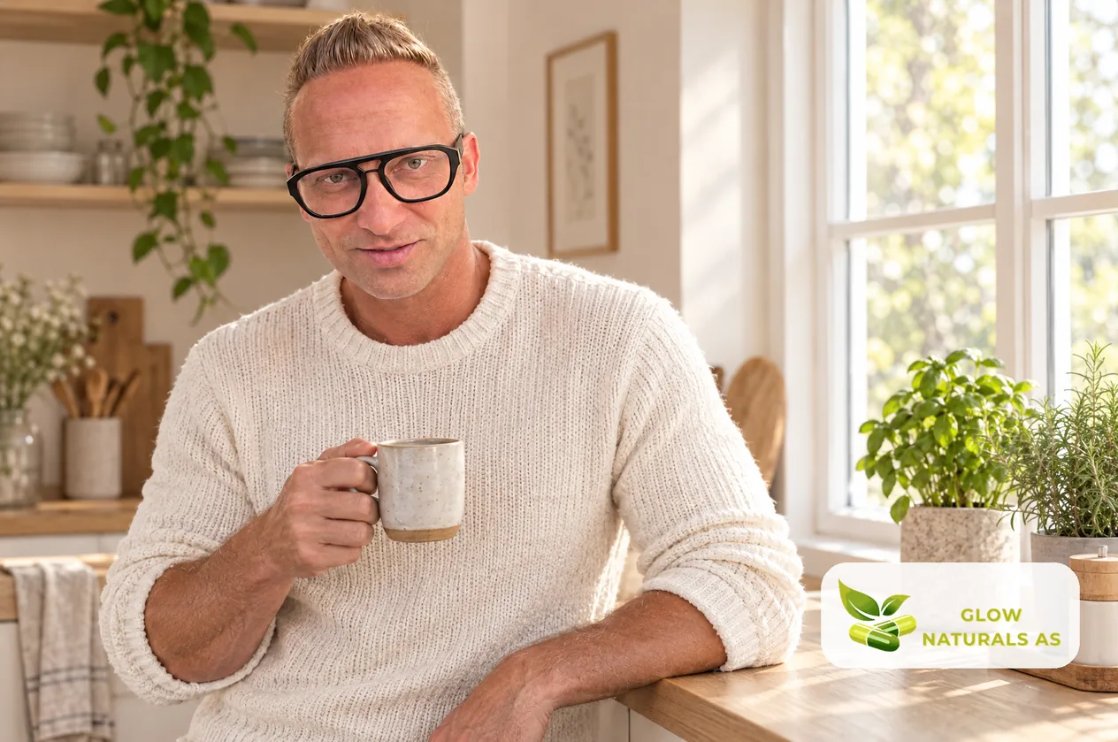 David Anderson, helseveileder og grunnlegger av Glow Naturals