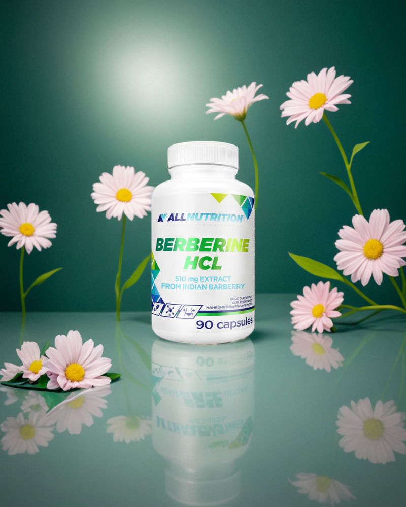 Berberine HCL 500mg 90 kaps -klinisk testet!
