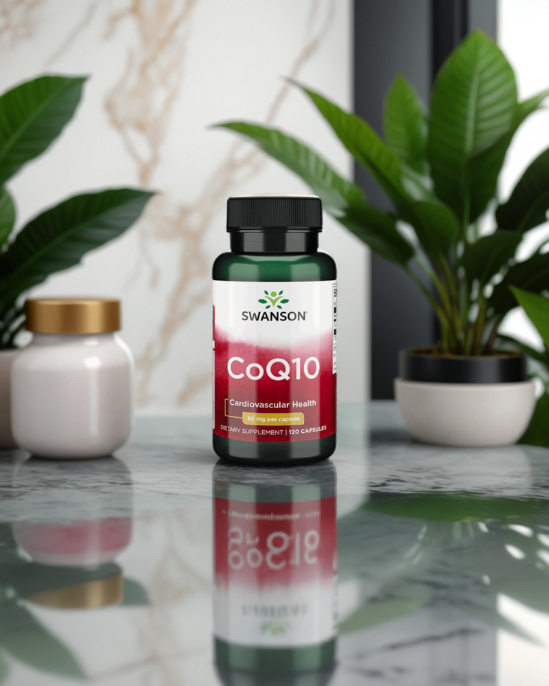 Coenzyme Q10– 30mg -120 kaps – Swanson (koenzym Q10)