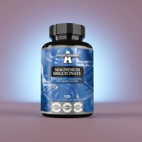 Magnesium bisglycinat 100 mg – 120 vegkapsler