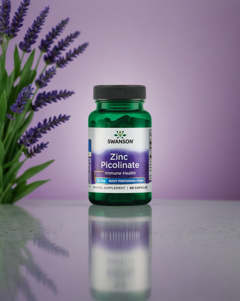 Zinc Picolinate 22MG 60 kaps SWANSON