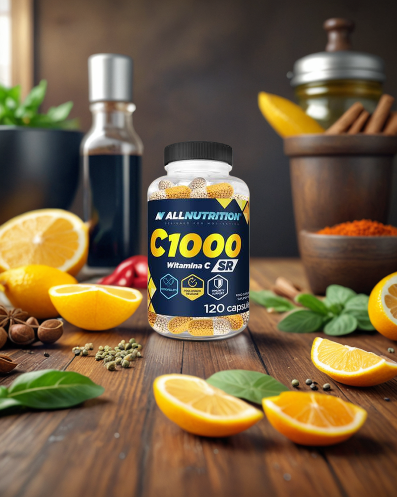 VITAMIN C 1000mg (trinnvis frigjøring) 120 kaps