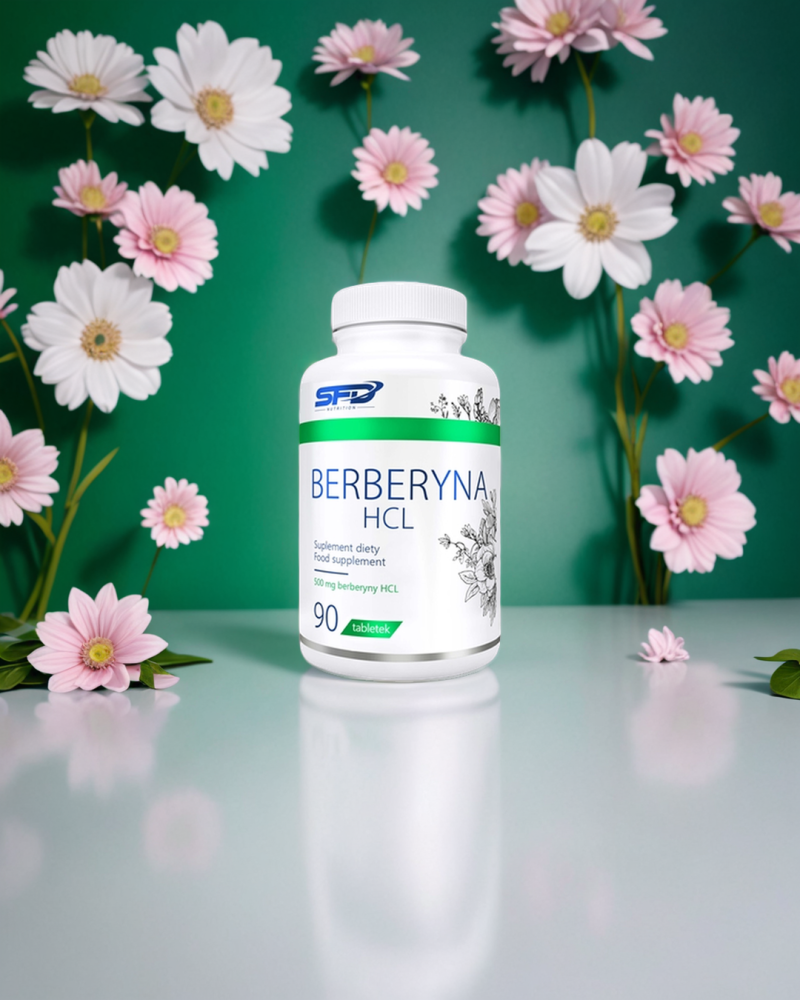 Berberine HCL 500mg 90 tab. -klinisk testet!