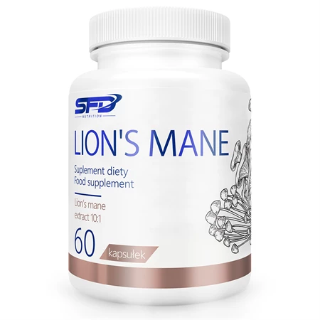 Lion's Mane 600mg ekstrakt 10:1 – 60 kapsler