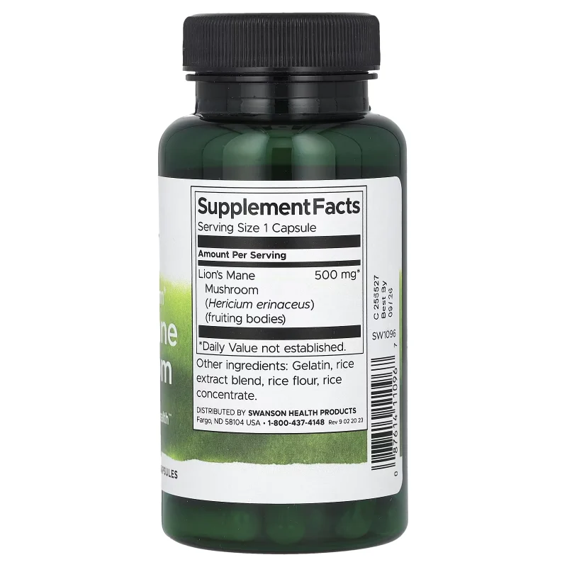 Lion’s M. 500mg -60 kaps - Bilde 2