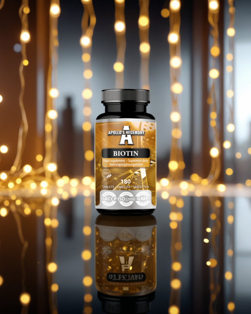 Biotin 10mg (10.000 mcg) 180 tabletter