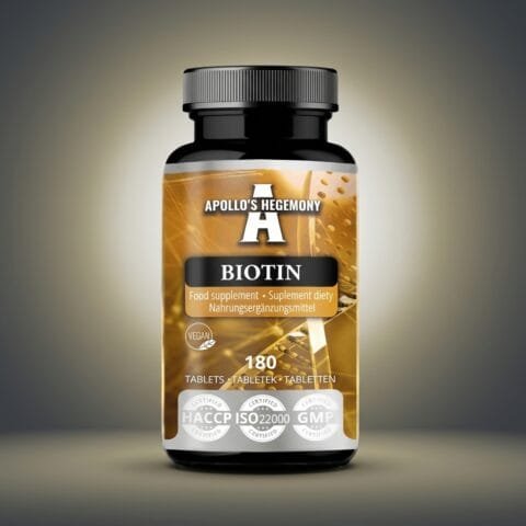 Biotin 10mg (10.000 mcg) 180 tabletter