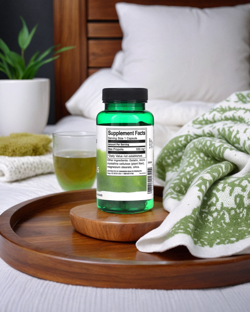 SWANSON BEE PROPOLIS 60 kaps - Bilde 3