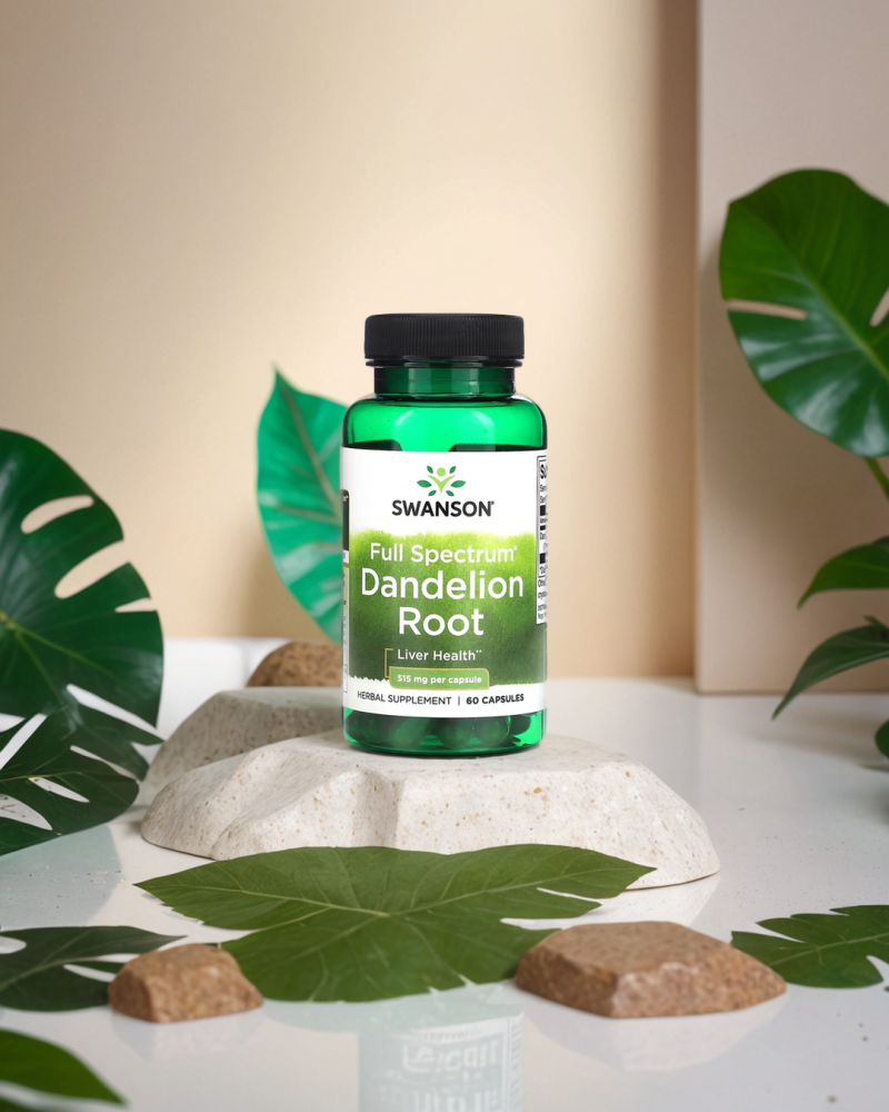 SWANSON DANDELION ROOT 60 kaps