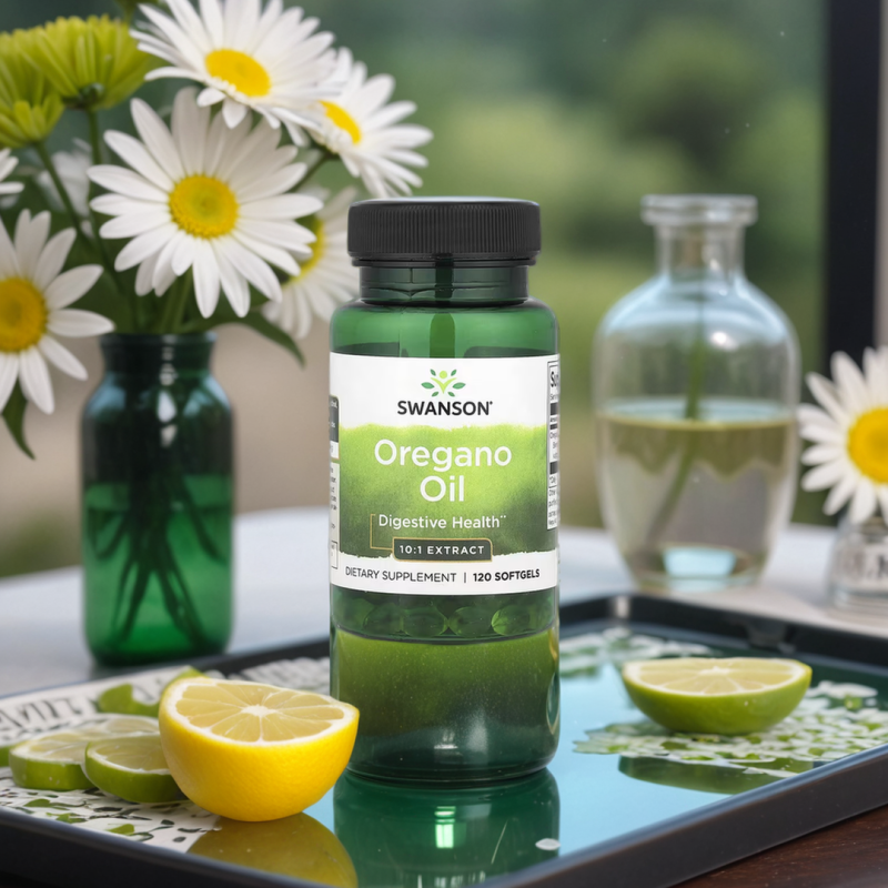 SWANSON OREGANO OIL 10:1 EXTRACT 150MG 120 kaps SOFTGEL