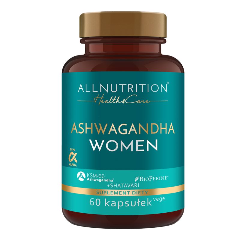 Ashwagandha Women. Naturlig balanse for kvinner med Ashwagandha, Shatavari og BioPerine®