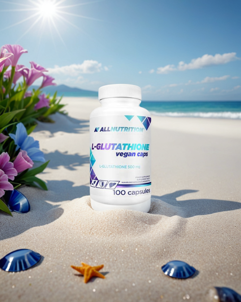 L-Glutathione 500 mg - 100 kapsler -klinisk testet!