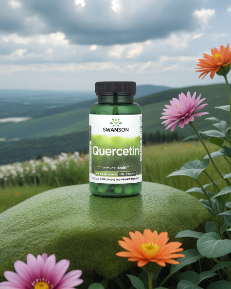 Swanson Quercetin 475mg 60 kaps