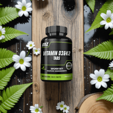 Vitamin D3 50 µg og K2 MK-7 50 µg – 180 tabletter