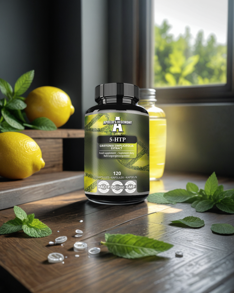 5-HTP 150 mg – 120 kaps fra Apollos Hegemony