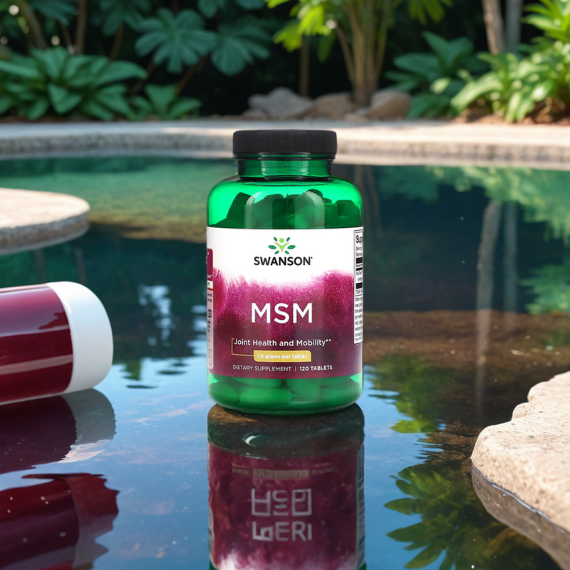 Swanson MSM 1500 mg – 120 tabletter