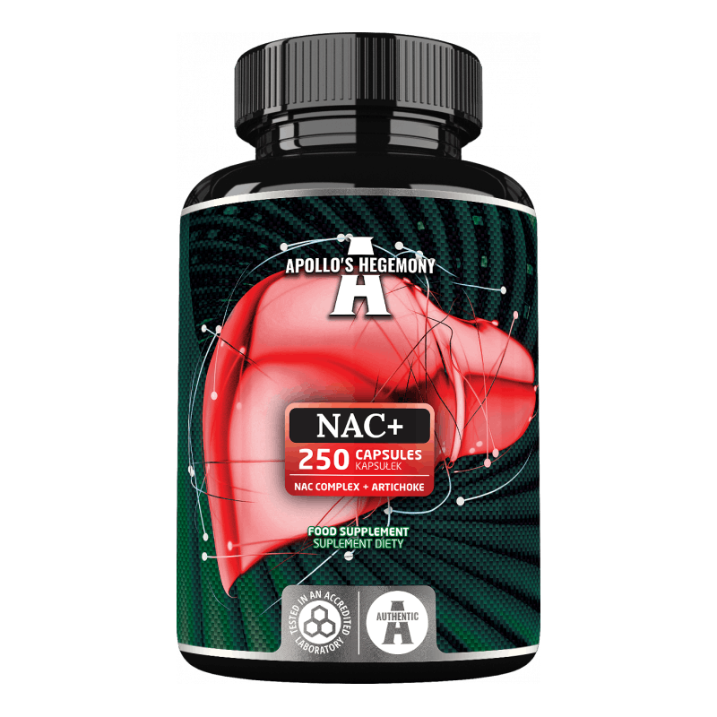N-Acetyl L-cysteine 500mg+Artisjok 250 kaps.  Apollos Hegemony