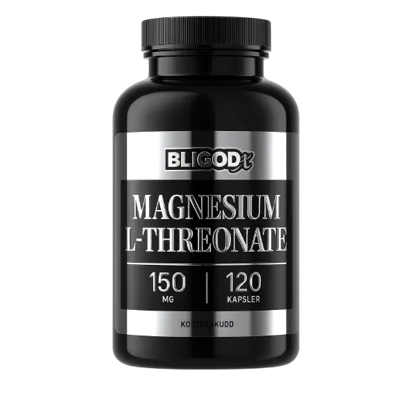 Magnesium L-Threonate 150 mg – 120 kapsler