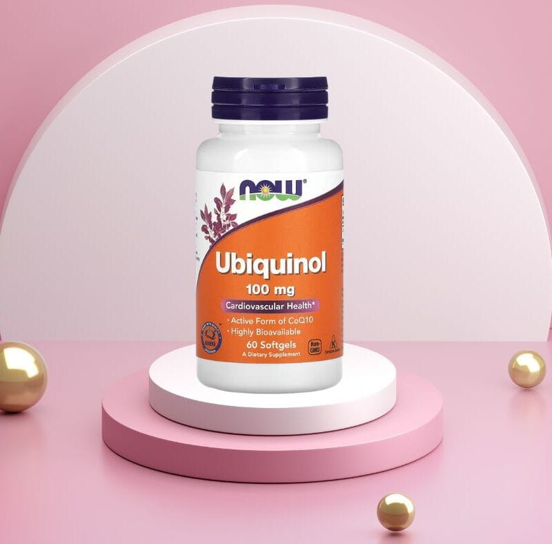 Bilde av NOW Foods Ubiquinol 100 mg – 60 kapsler