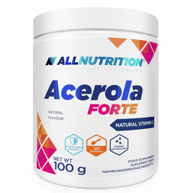 Acerola Forte pulver – naturlig vitamin C fra acerola, 100 g