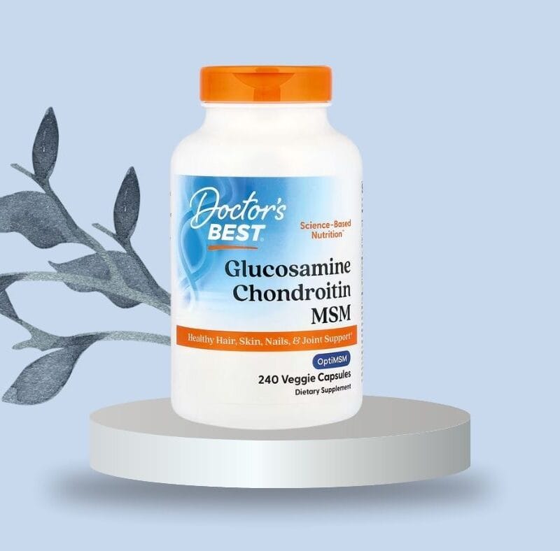 Doctor’s Best glukosamin kondroitin MSM 240 kapsler – OptiMSM®