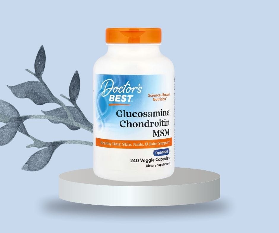 Doctor’s Best glukosamin kondroitin MSM 240 kapsler – OptiMSM®