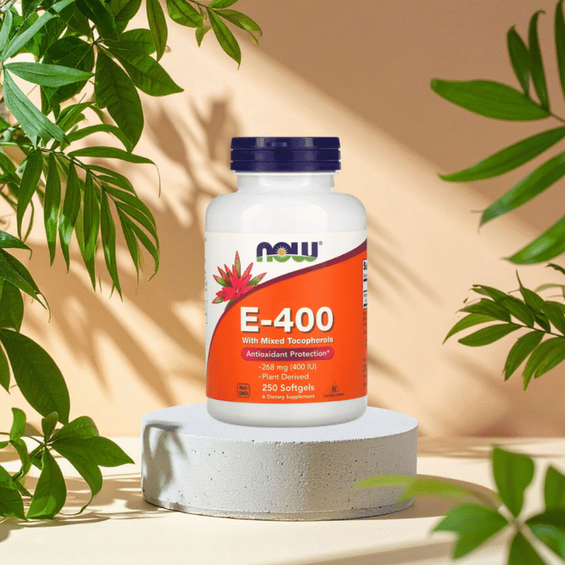 Vitamin E 400 IU kapsler med blandede tokoferoler – 250 kapsler