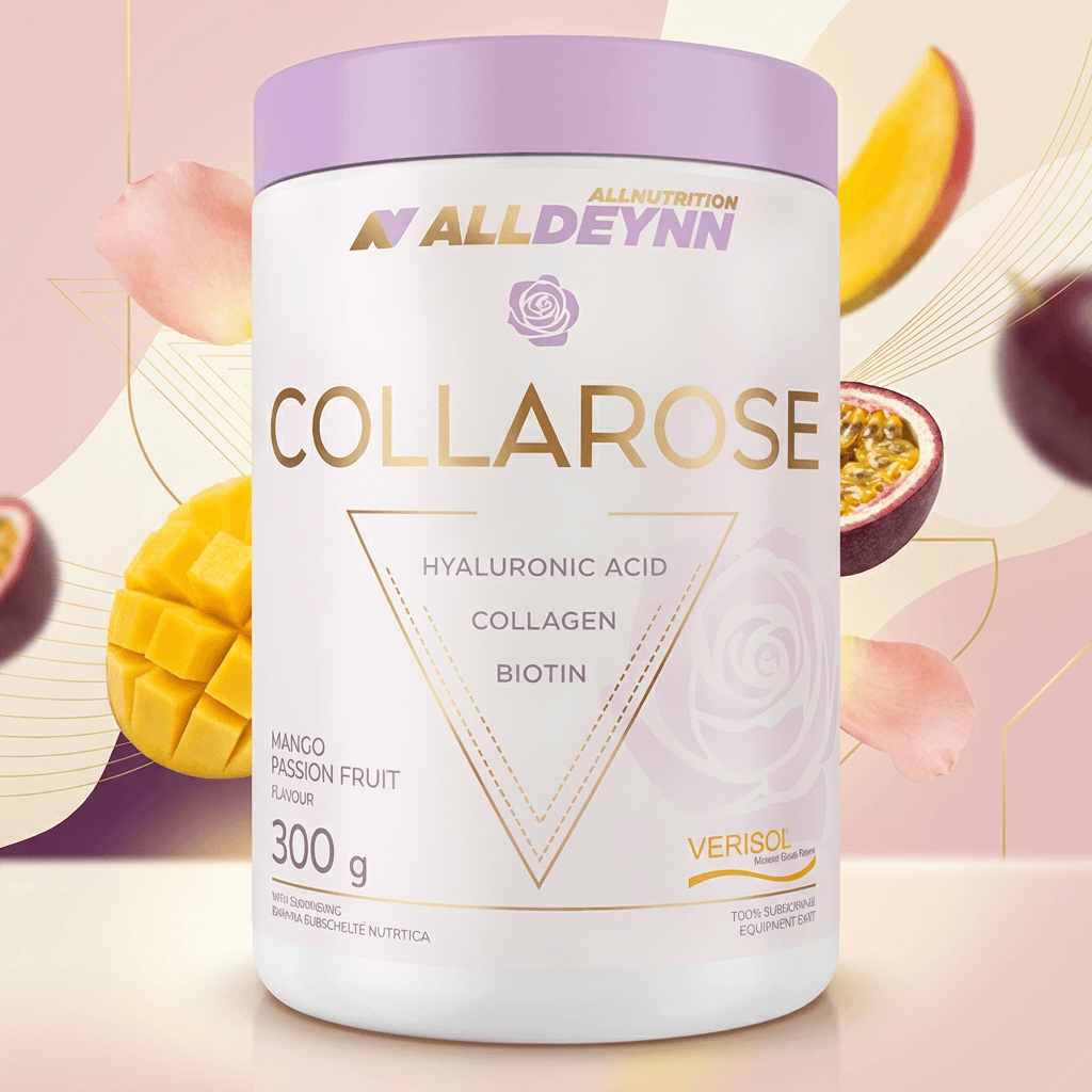ALLDEYNN COLLAROSE – kollagen med hyaluronsyre og biotin, Mango & pasjonsfrukt (300 g)