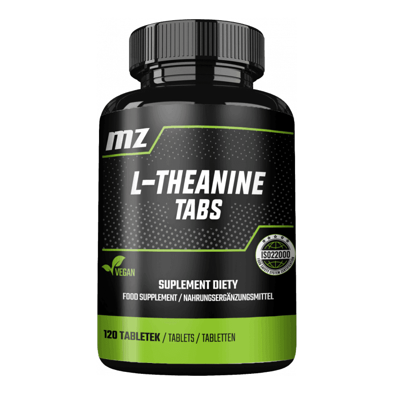 Alt-tekst: l-theanin tabletter 200 mg – 120 tabletter (MZ)