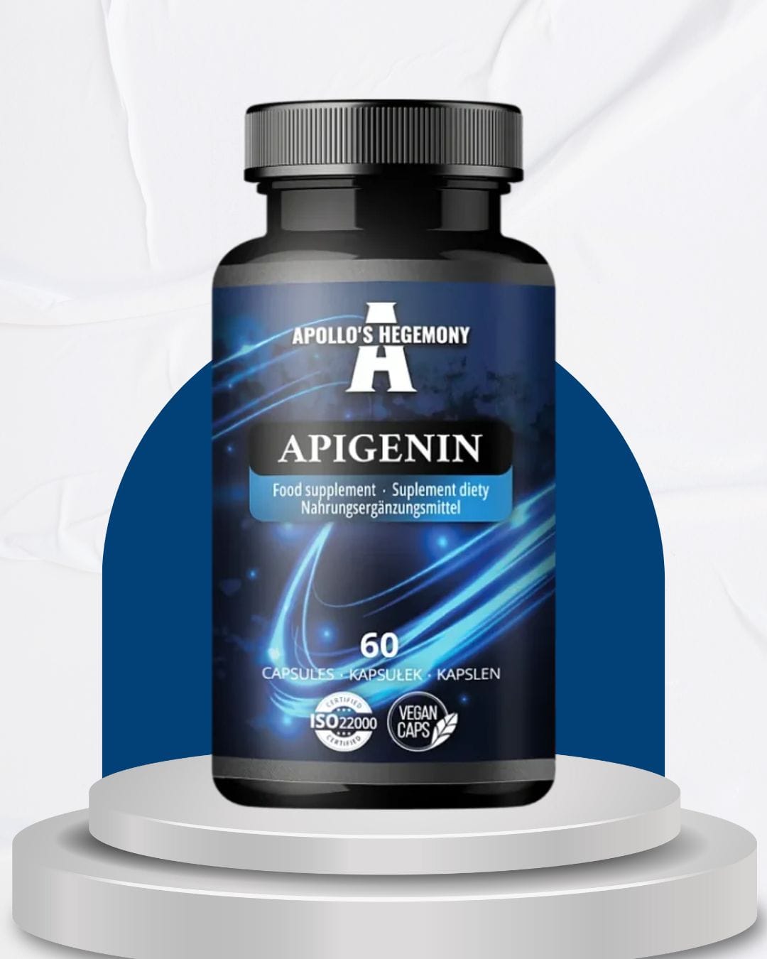 Apigenin 50 mg – 60 veganske kapsler (Apollos Hegemony)