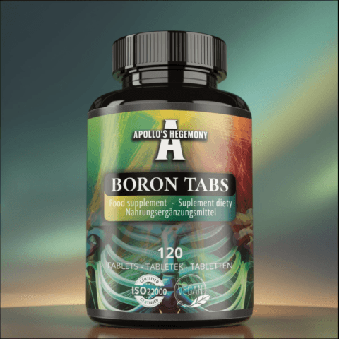 Boron tabletter – 120 stk (3 mg per ½ tablett)