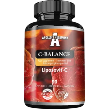 C-Balance – Liposomalt C-vitamin 1000 mg per porsjon, 90 vegkapsler