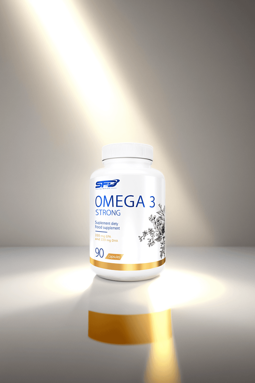 Omega-3 Strong 1000 mg EPA 330 DHA 220 - 90 softgels