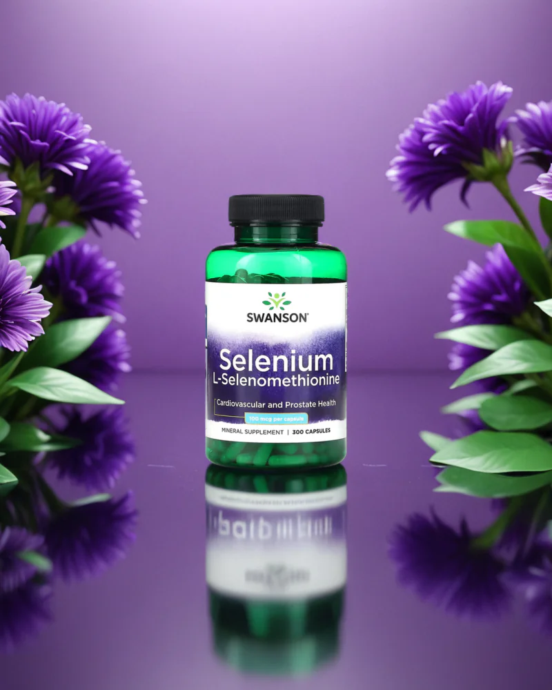 SELENIUM 100MCG 300 kaps (L-SELENOMETHIONINE) SWANSON