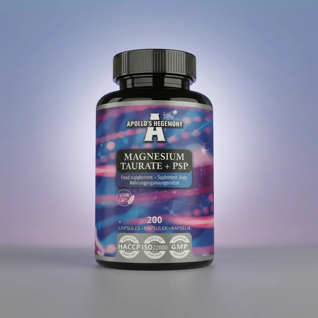 magnesium taurat med p5p for vitalitet og ro